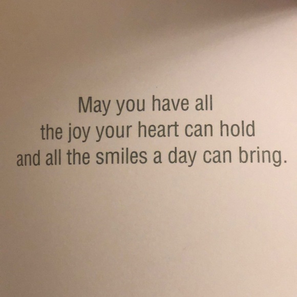 Birthday Greeting Card with envelope and two handcrafted gift tags - Picture 2 of 11